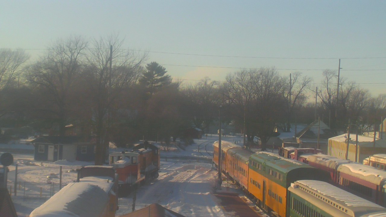 Thumbnail for current weather camera view from Boone Scenic Valley Railroad in Boone, Iowa