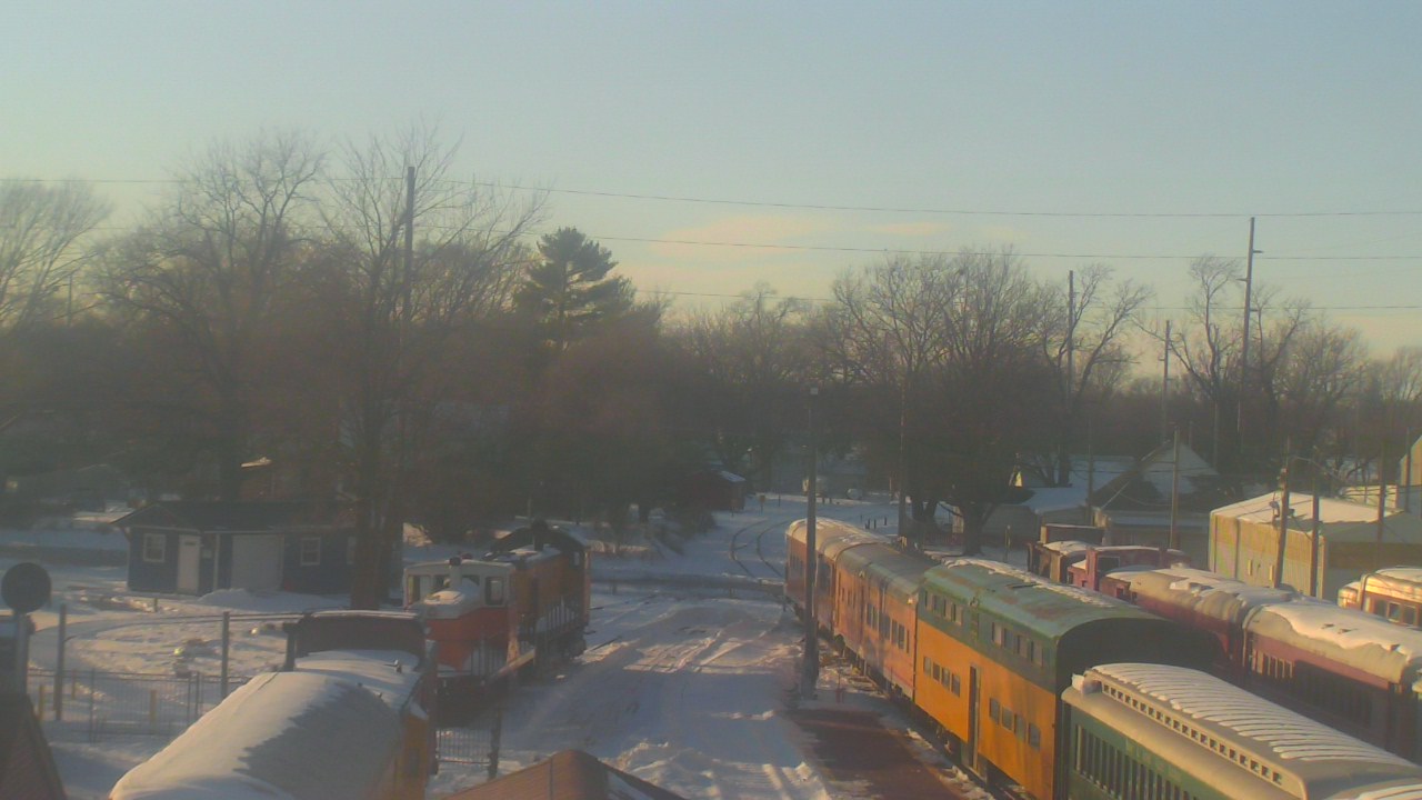 Thumbnail for current weather camera view from Boone Scenic Valley Railroad in Boone, Iowa