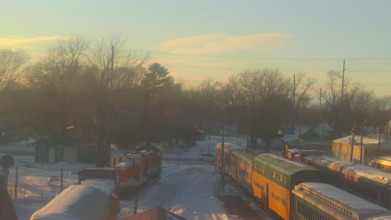Thumbnail for current weather camera view from Boone Scenic Valley Railroad in Boone, Iowa