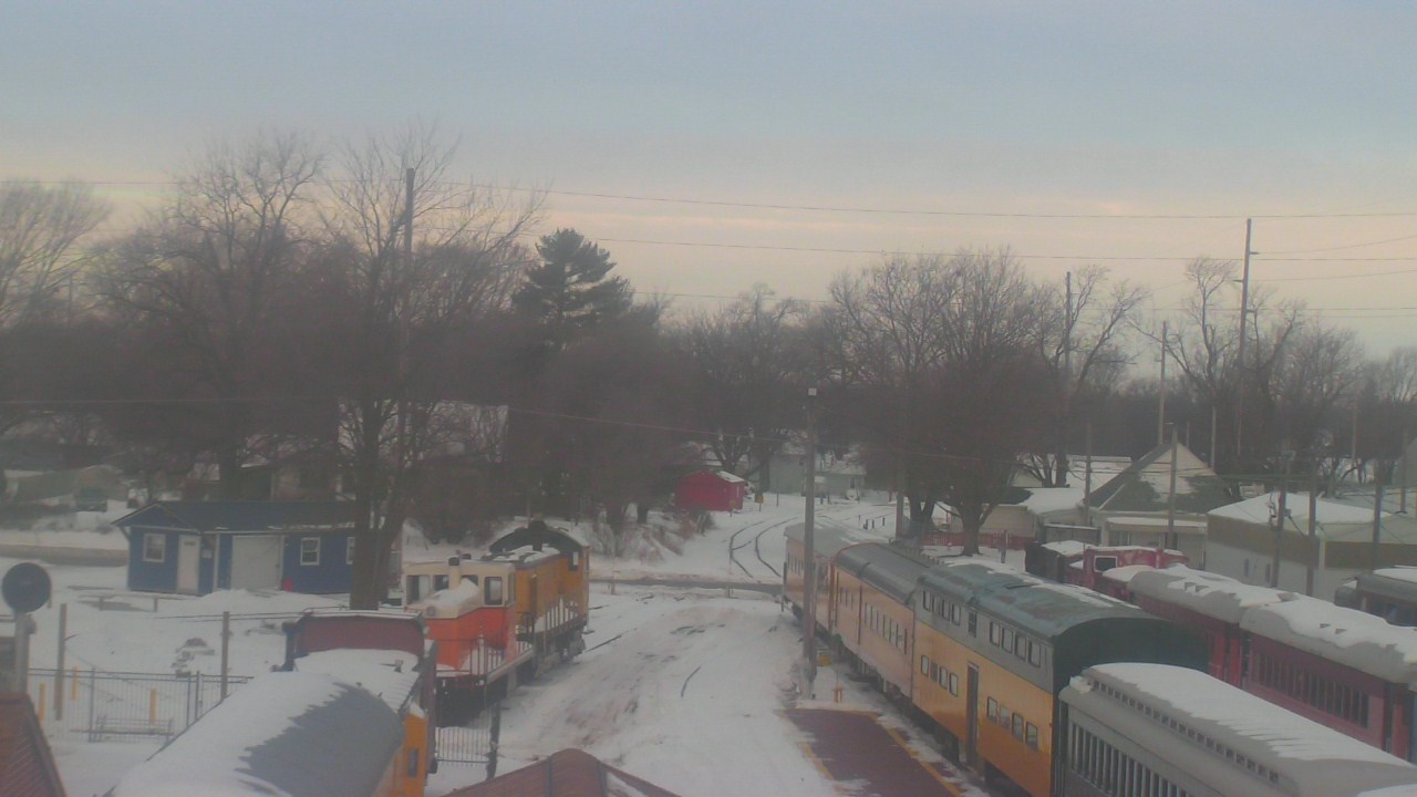 Thumbnail for current weather camera view from Boone Scenic Valley Railroad in Boone, Iowa