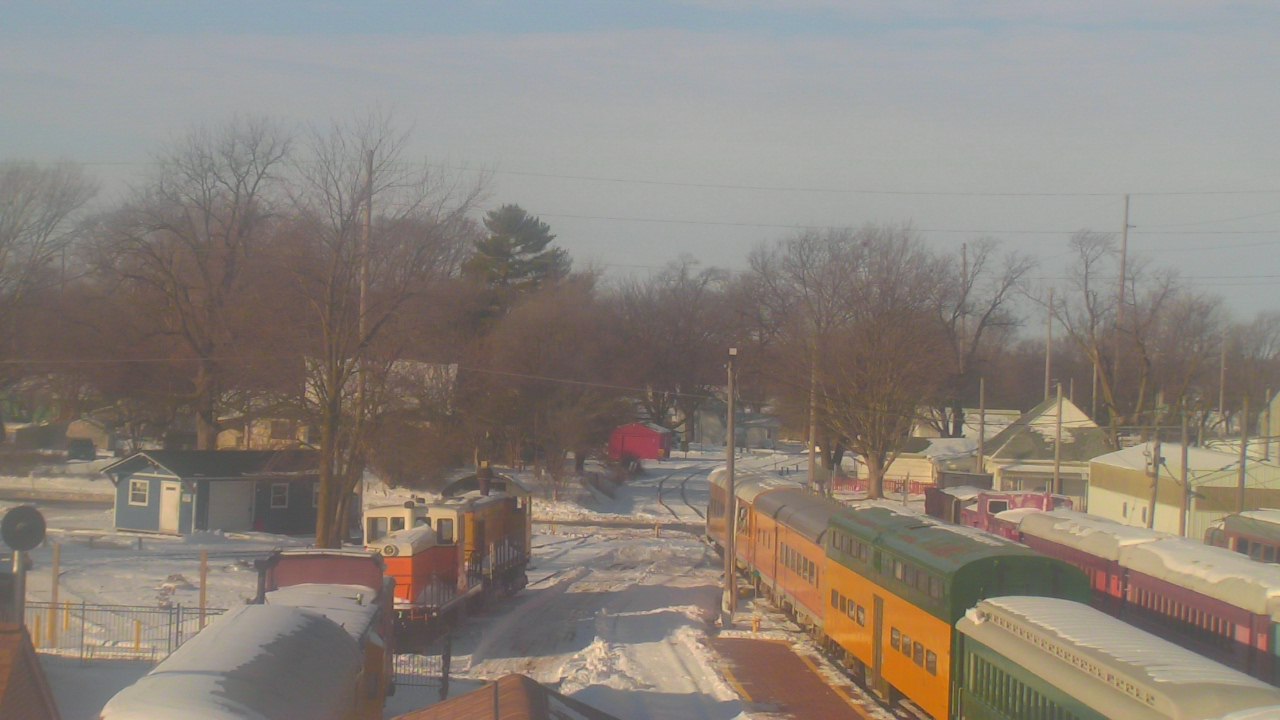 Thumbnail for current weather camera view from Boone Scenic Valley Railroad in Boone, Iowa