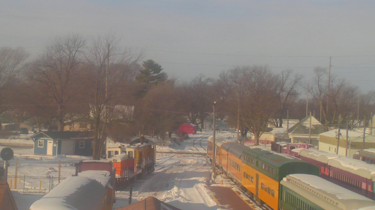 Thumbnail for current weather camera view from Boone Scenic Valley Railroad in Boone, Iowa