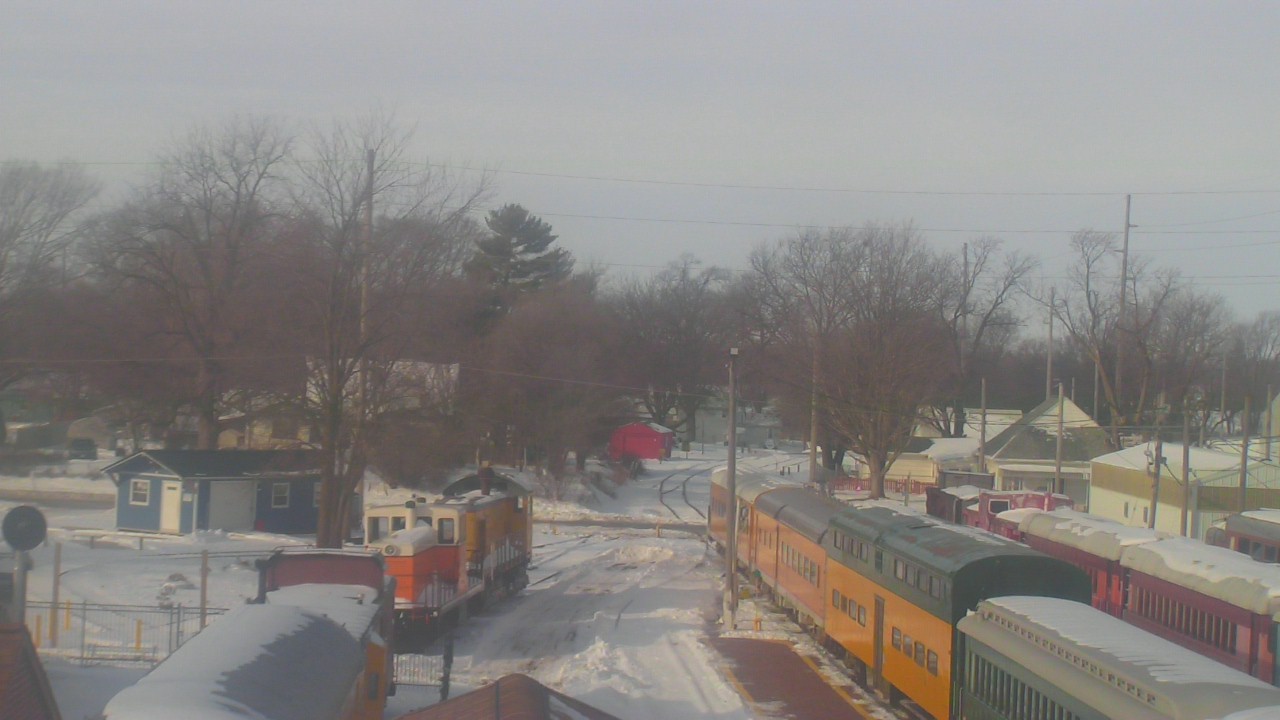 Thumbnail for current weather camera view from Boone Scenic Valley Railroad in Boone, Iowa