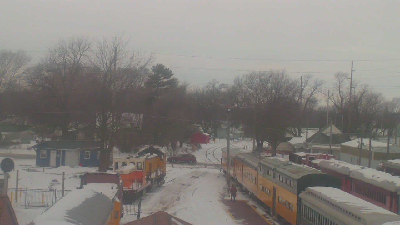 Thumbnail for current weather camera view from Boone Scenic Valley Railroad in Boone, Iowa