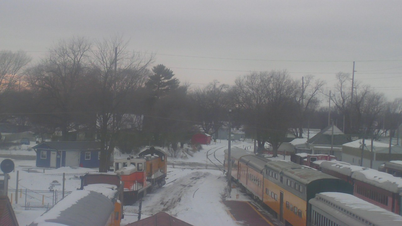 Thumbnail for current weather camera view from Boone Scenic Valley Railroad in Boone, Iowa