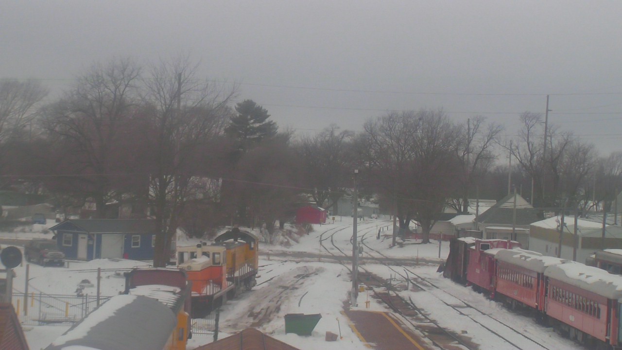 Thumbnail for current weather camera view from Boone Scenic Valley Railroad in Boone, Iowa