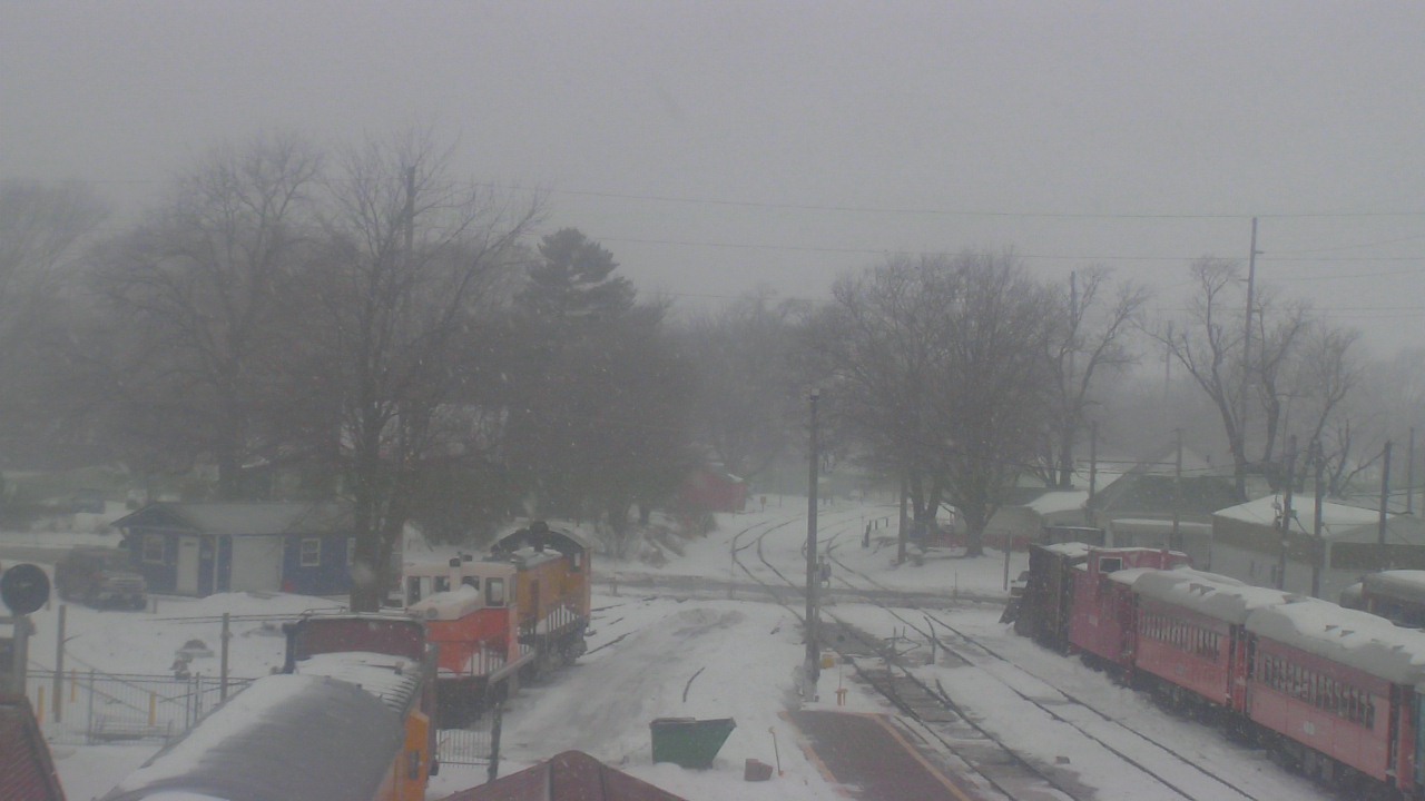 Thumbnail for current weather camera view from Boone Scenic Valley Railroad in Boone, Iowa