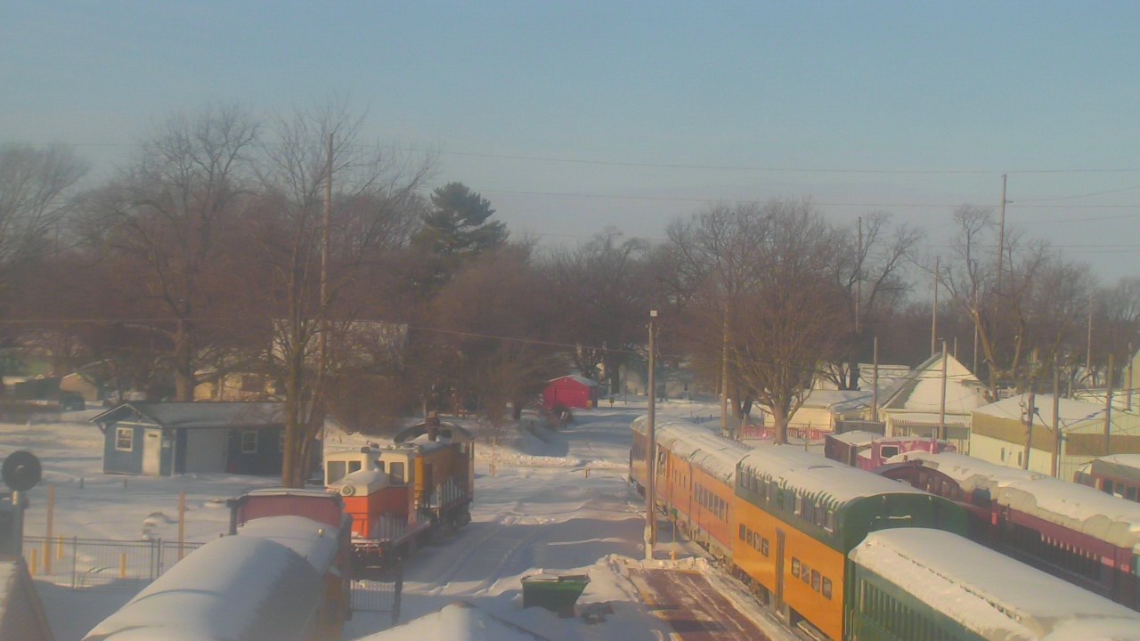 Thumbnail for current weather camera view from Boone Scenic Valley Railroad in Boone, Iowa
