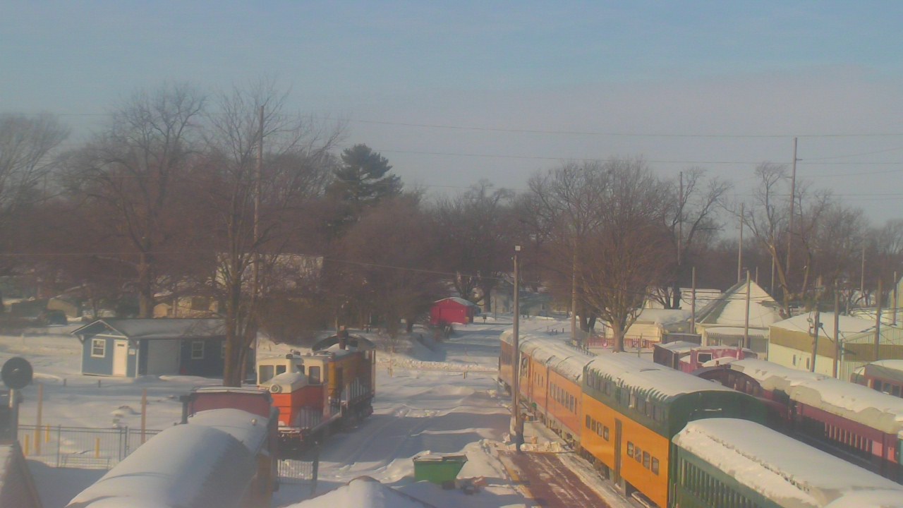 Thumbnail for current weather camera view from Boone Scenic Valley Railroad in Boone, Iowa