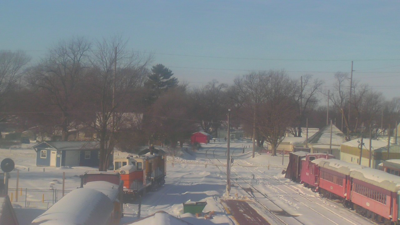 Thumbnail for current weather camera view from Boone Scenic Valley Railroad in Boone, Iowa