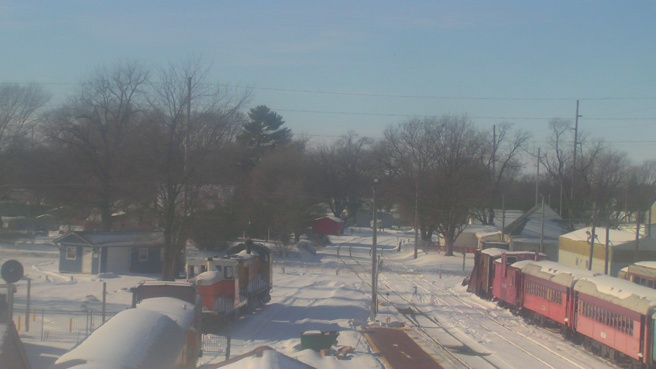 Thumbnail for current weather camera view from Boone Scenic Valley Railroad in Boone, Iowa