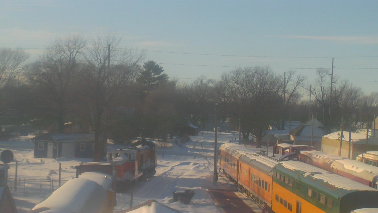 Thumbnail for current weather camera view from Boone Scenic Valley Railroad in Boone, Iowa