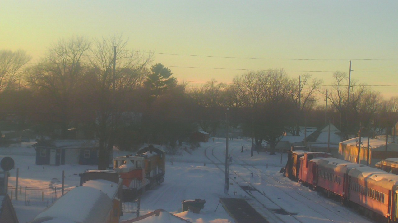 Thumbnail for current weather camera view from Boone Scenic Valley Railroad in Boone, Iowa