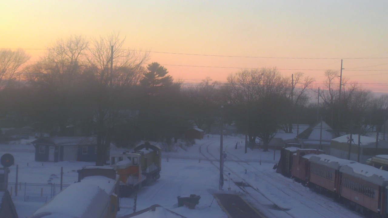 Thumbnail for current weather camera view from Boone Scenic Valley Railroad in Boone, Iowa