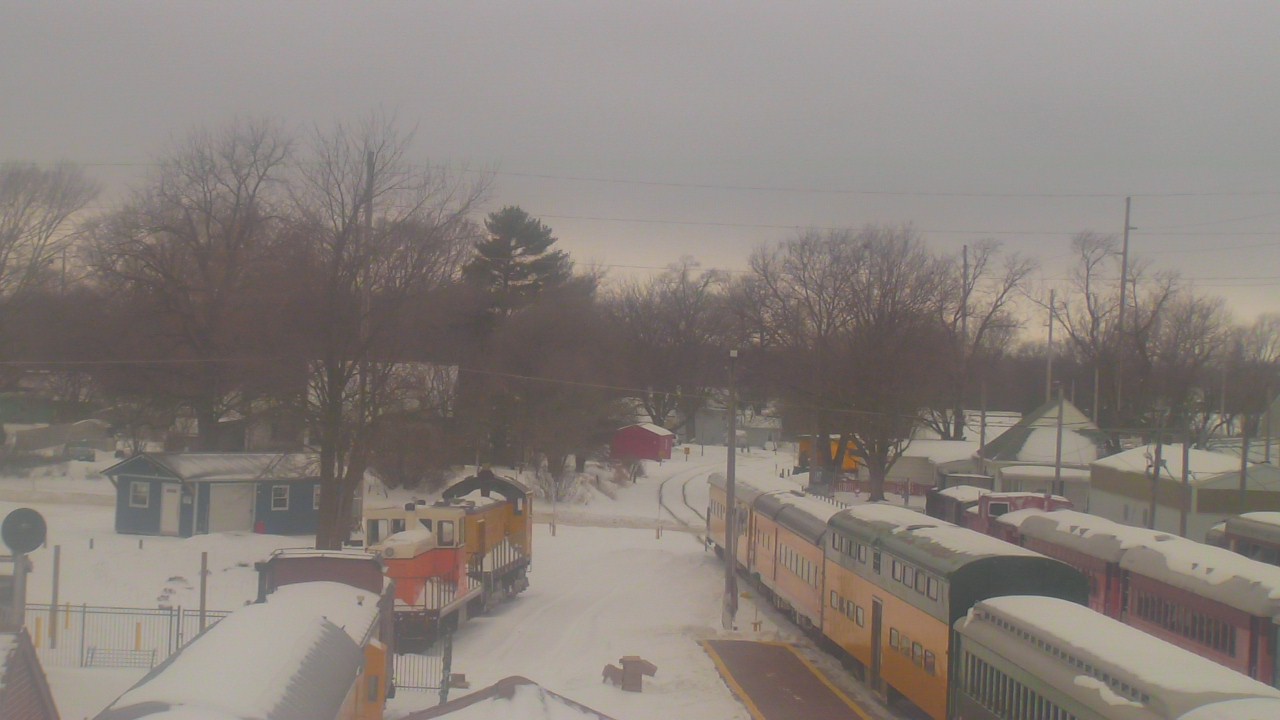 Thumbnail for current weather camera view from Boone Scenic Valley Railroad in Boone, Iowa
