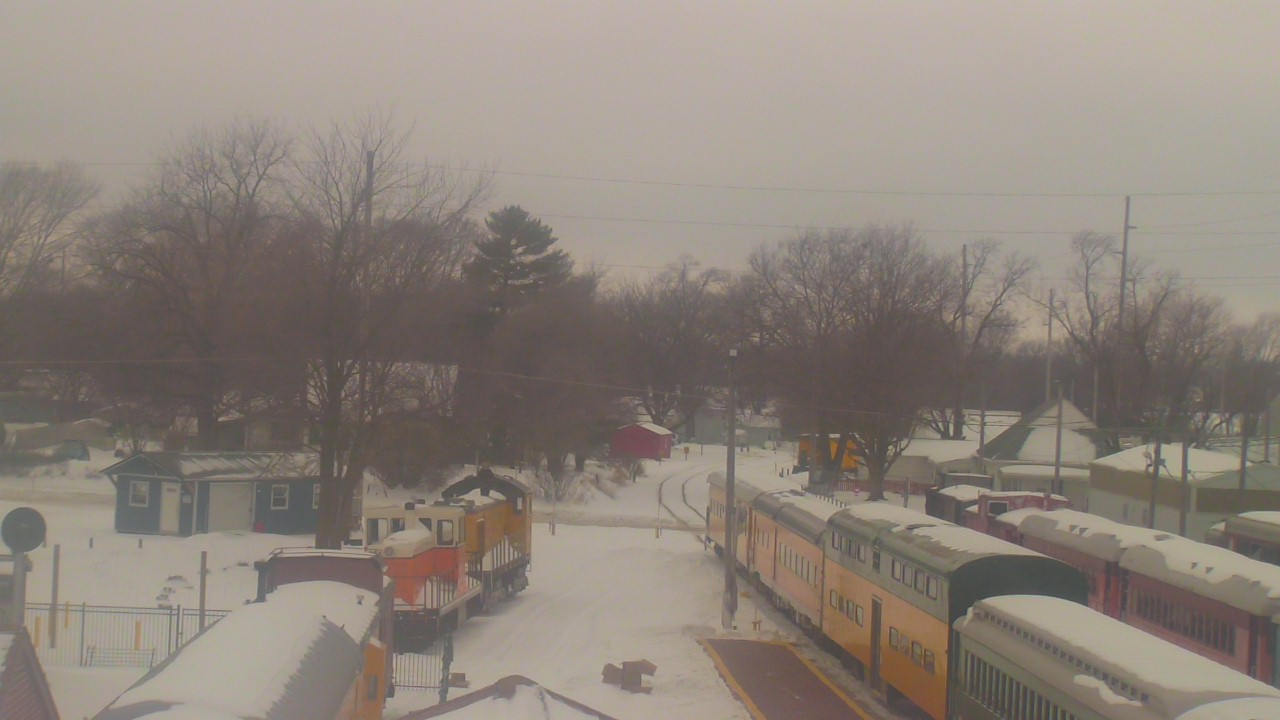 Thumbnail for current weather camera view from Boone Scenic Valley Railroad in Boone, Iowa
