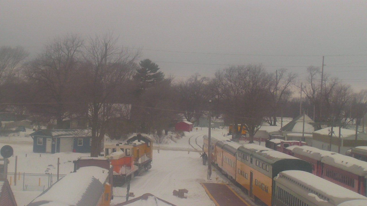 Thumbnail for current weather camera view from Boone Scenic Valley Railroad in Boone, Iowa