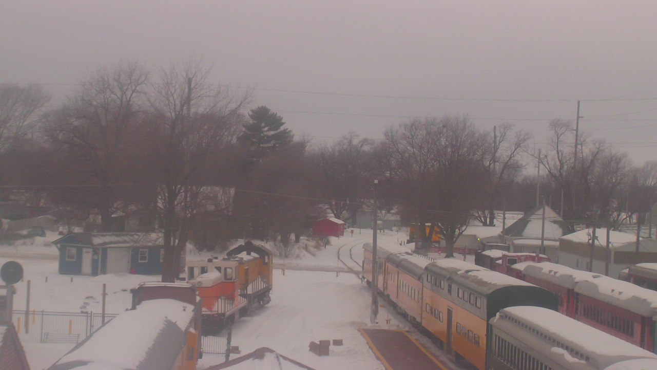 Thumbnail for current weather camera view from Boone Scenic Valley Railroad in Boone, Iowa