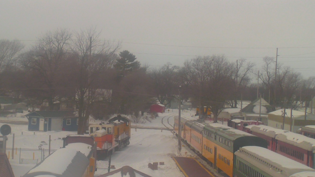 Thumbnail for current weather camera view from Boone Scenic Valley Railroad in Boone, Iowa