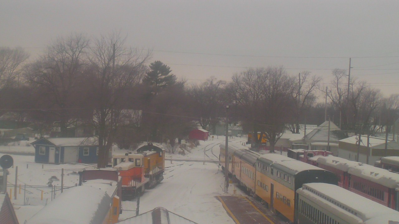 Thumbnail for current weather camera view from Boone Scenic Valley Railroad in Boone, Iowa