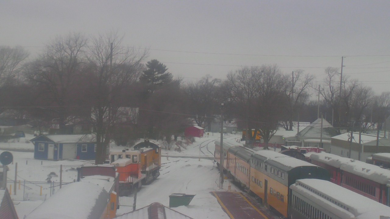 Thumbnail for current weather camera view from Boone Scenic Valley Railroad in Boone, Iowa
