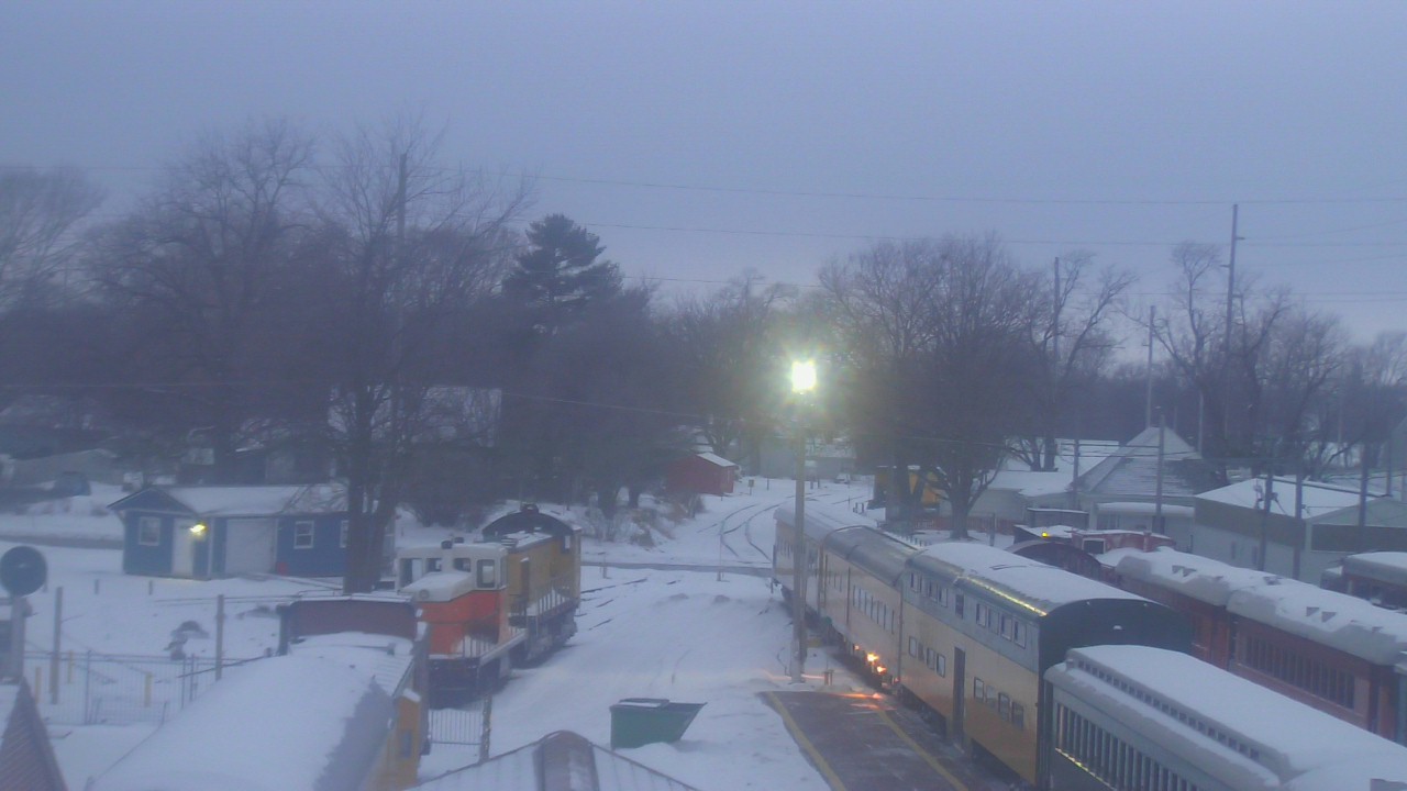 Thumbnail for current weather camera view from Boone Scenic Valley Railroad in Boone, Iowa