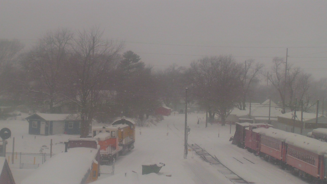 Thumbnail for current weather camera view from Boone Scenic Valley Railroad in Boone, Iowa