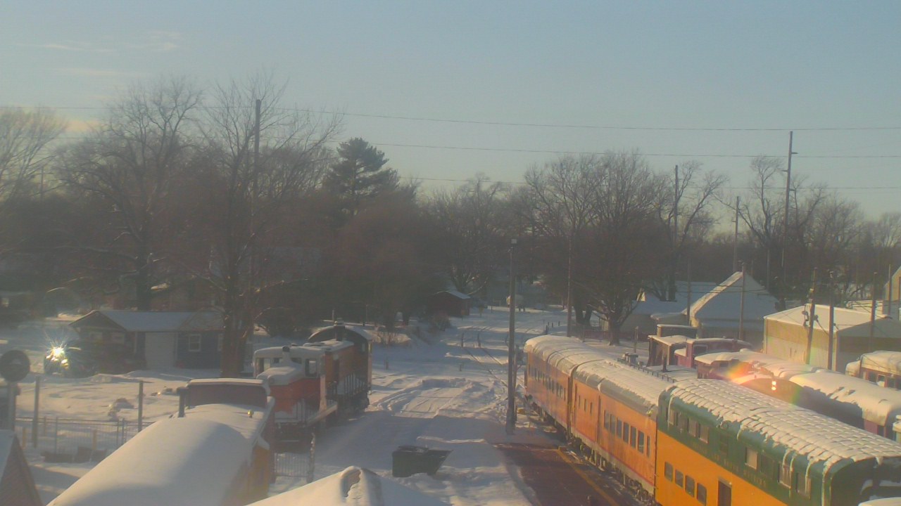 Thumbnail for current weather camera view from Boone Scenic Valley Railroad in Boone, Iowa