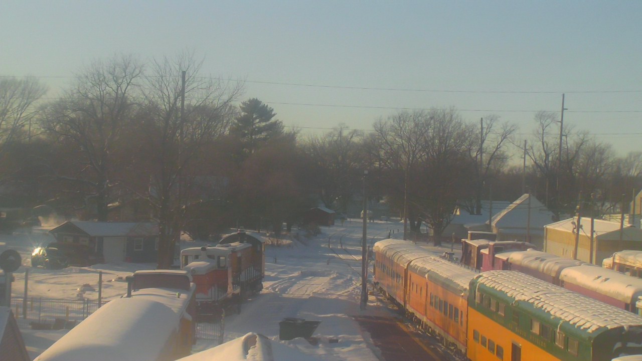 Thumbnail for current weather camera view from Boone Scenic Valley Railroad in Boone, Iowa