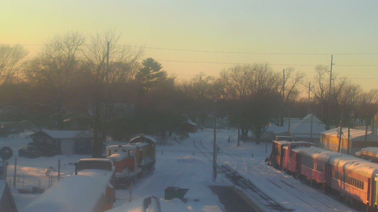 Thumbnail for current weather camera view from Boone Scenic Valley Railroad in Boone, Iowa