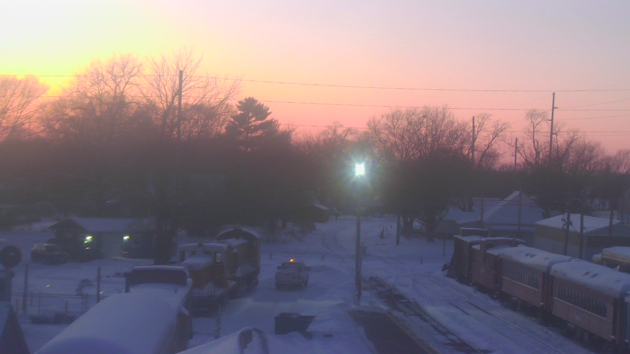 Thumbnail for current weather camera view from Boone Scenic Valley Railroad in Boone, Iowa