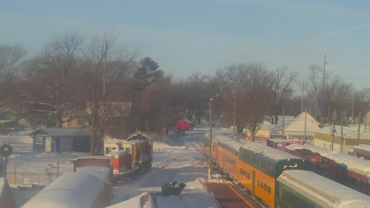 Thumbnail for current weather camera view from Boone Scenic Valley Railroad in Boone, Iowa