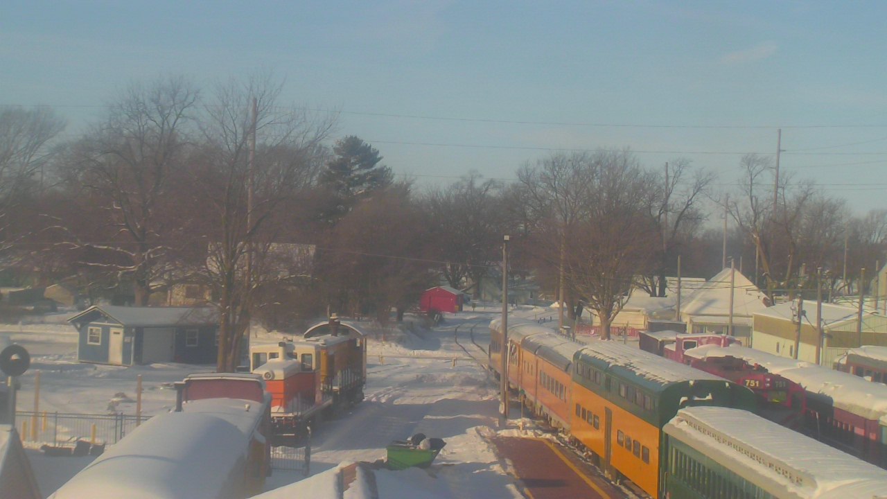 Thumbnail for current weather camera view from Boone Scenic Valley Railroad in Boone, Iowa
