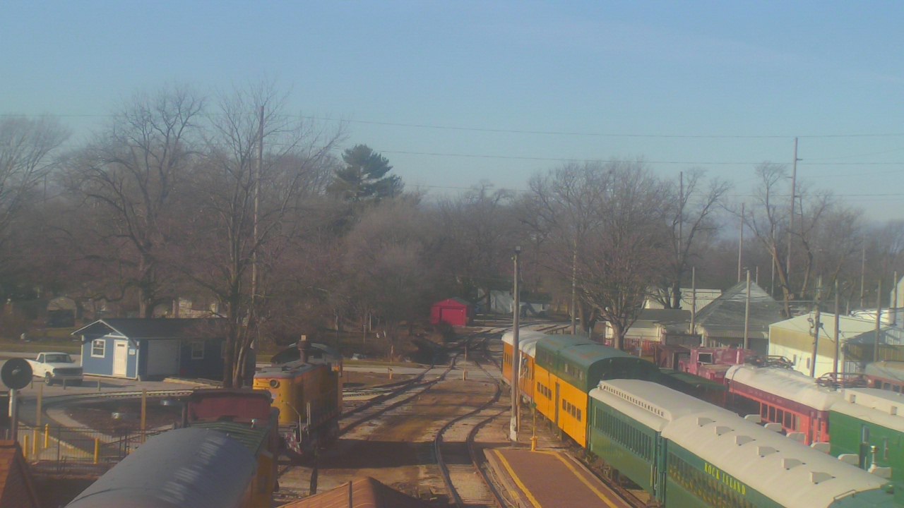Thumbnail for current weather camera view from Boone Scenic Valley Railroad in Boone, Iowa