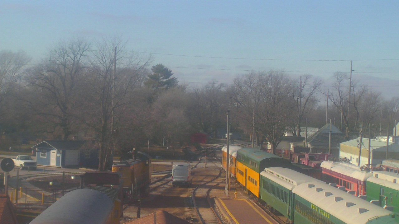 Thumbnail for current weather camera view from Boone Scenic Valley Railroad in Boone, Iowa
