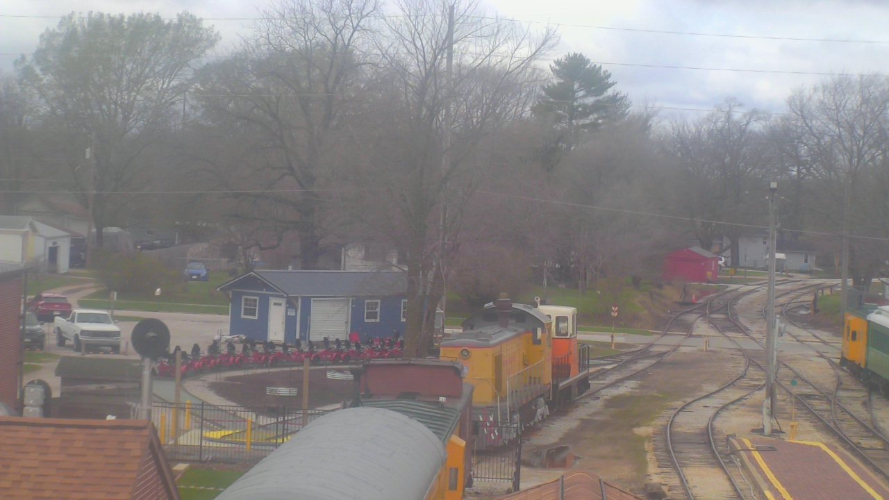 Thumbnail for current weather camera view from Boone Scenic Valley Railroad in Boone, Iowa