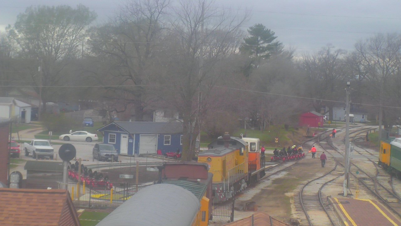 Thumbnail for current weather camera view from Boone Scenic Valley Railroad in Boone, Iowa