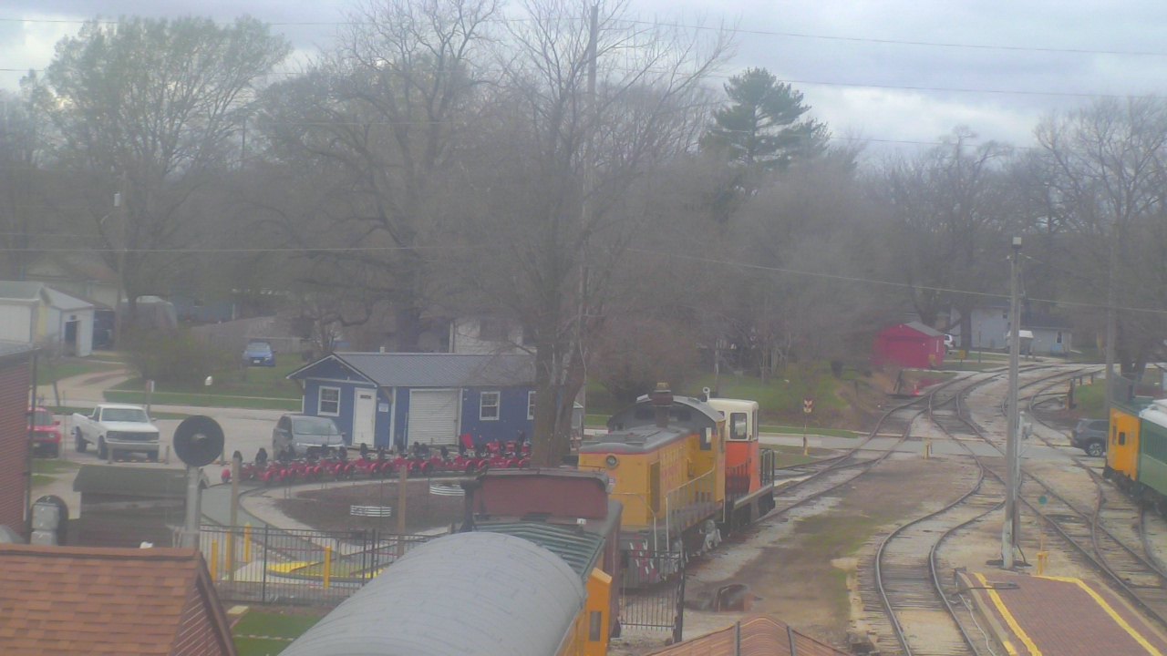 Thumbnail for current weather camera view from Boone Scenic Valley Railroad in Boone, Iowa