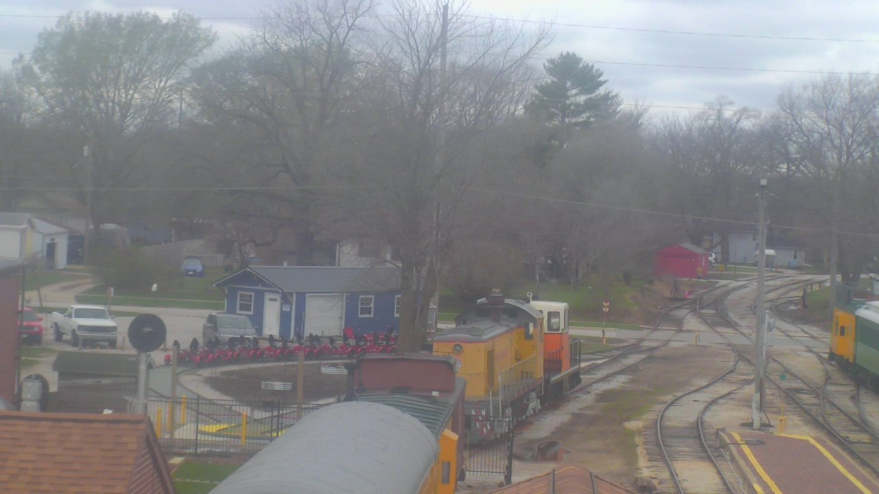 Thumbnail for current weather camera view from Boone Scenic Valley Railroad in Boone, Iowa