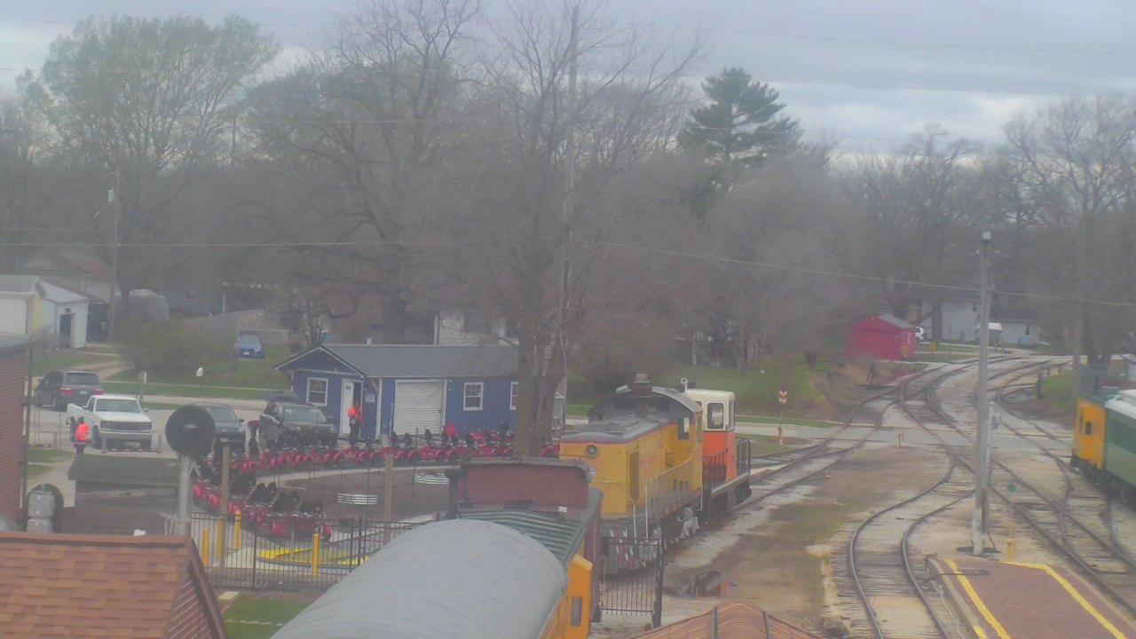 Thumbnail for current weather camera view from Boone Scenic Valley Railroad in Boone, Iowa