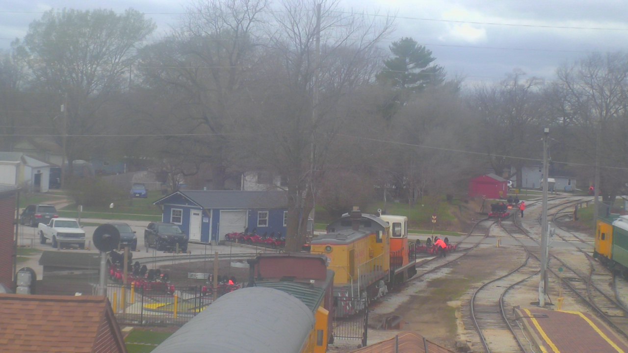 Thumbnail for current weather camera view from Boone Scenic Valley Railroad in Boone, Iowa
