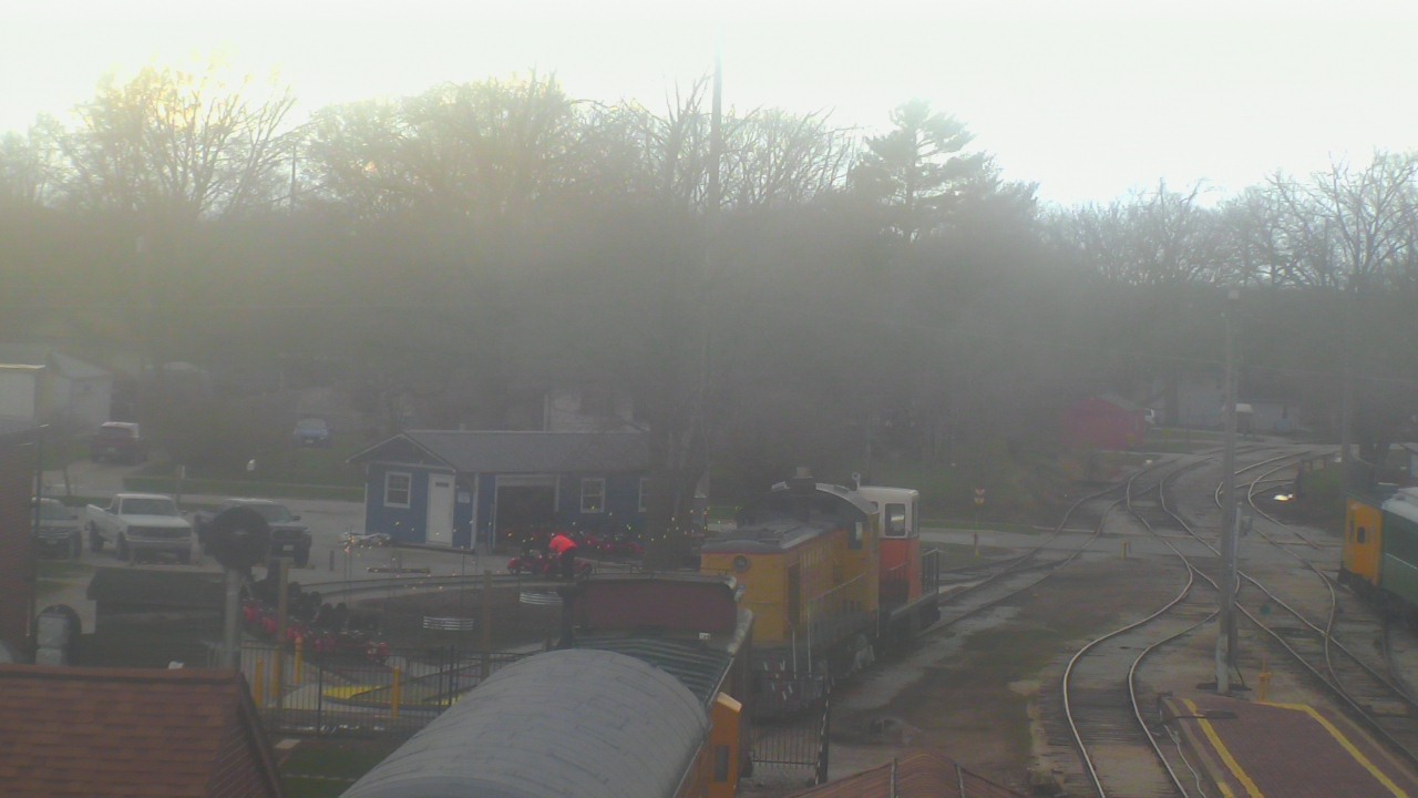 Thumbnail for current weather camera view from Boone Scenic Valley Railroad in Boone, Iowa