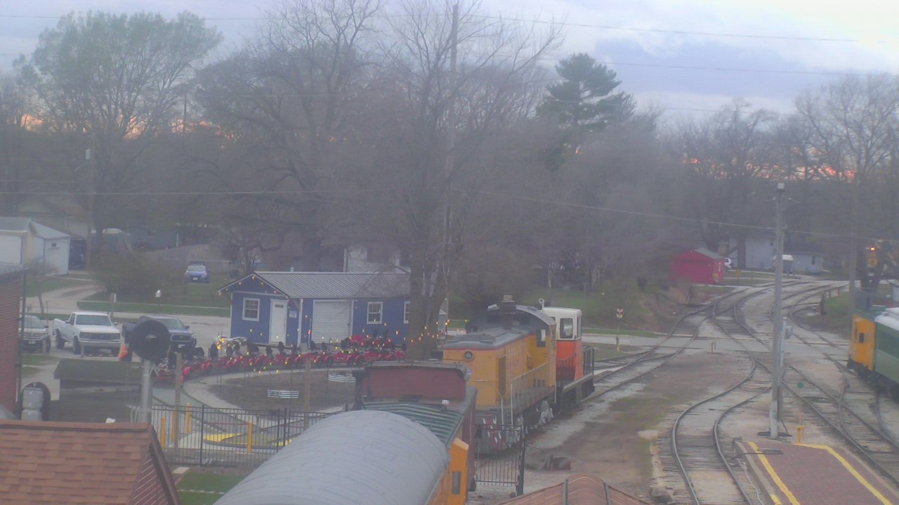 Thumbnail for current weather camera view from Boone Scenic Valley Railroad in Boone, Iowa