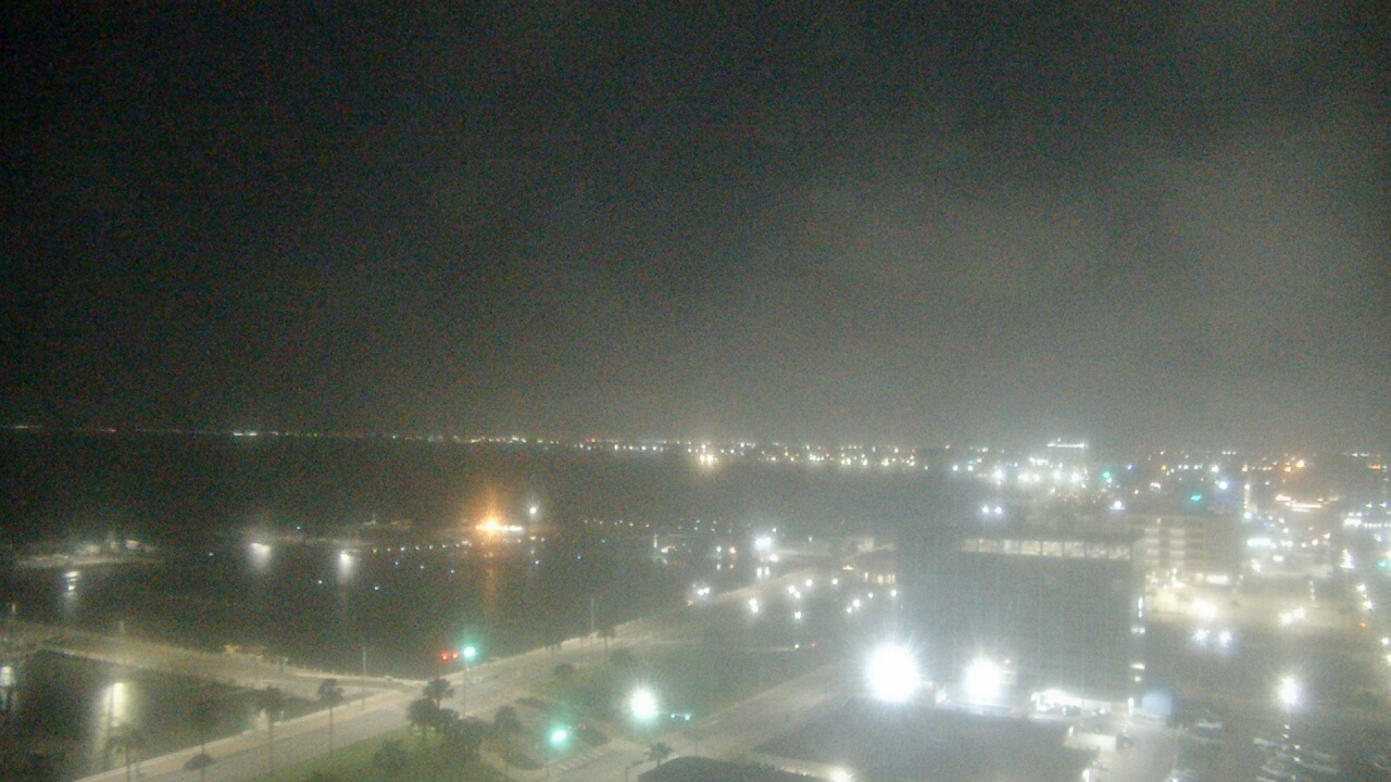 Thumbnail for current weather camera view from First Community Bank in Corpus Christi, Texas