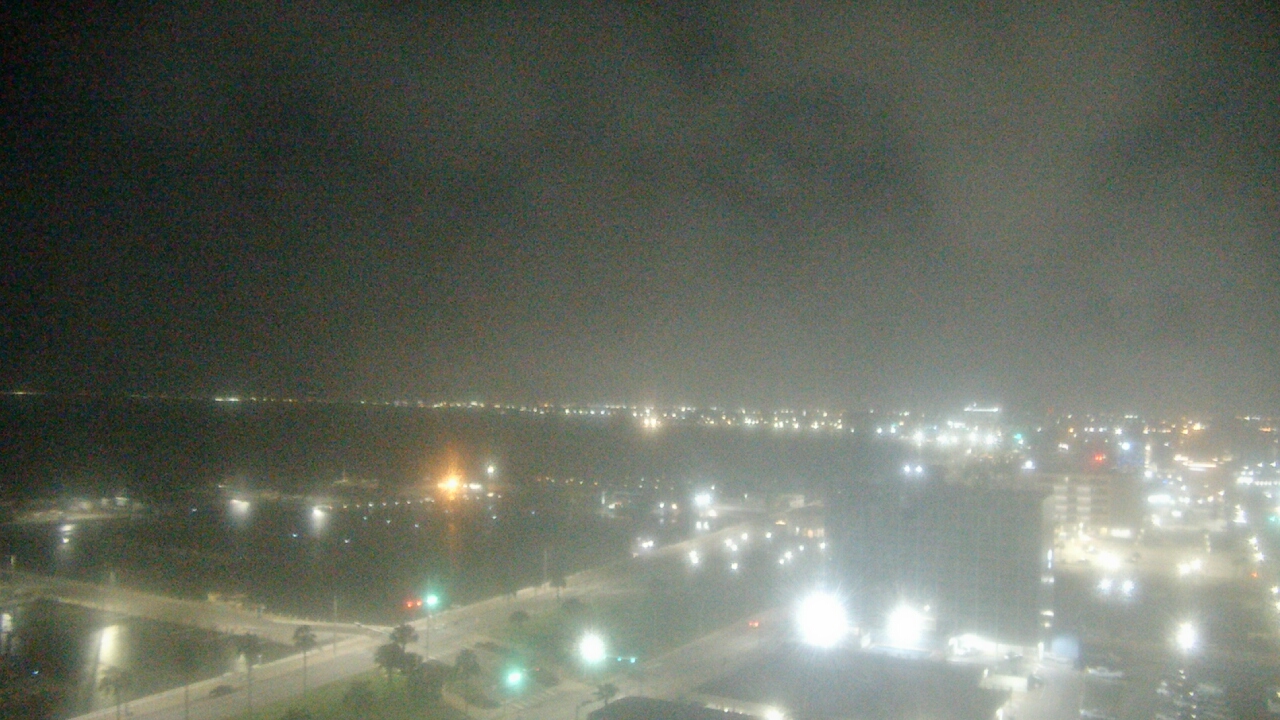 Thumbnail for current weather camera view from First Community Bank in Corpus Christi, Texas