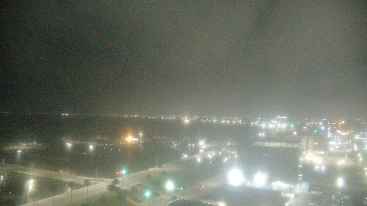 Thumbnail for current weather camera view from First Community Bank in Corpus Christi, Texas