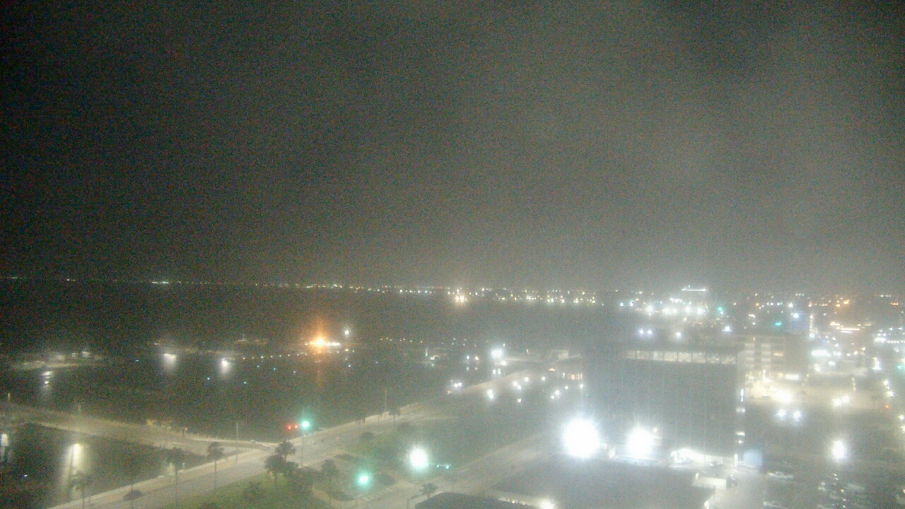 Thumbnail for current weather camera view from First Community Bank in Corpus Christi, Texas