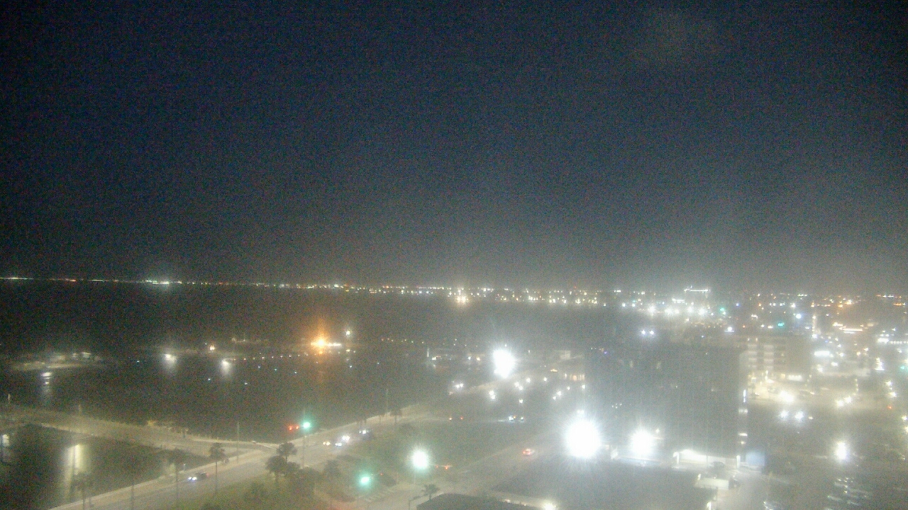 Thumbnail for current weather camera view from First Community Bank in Corpus Christi, Texas
