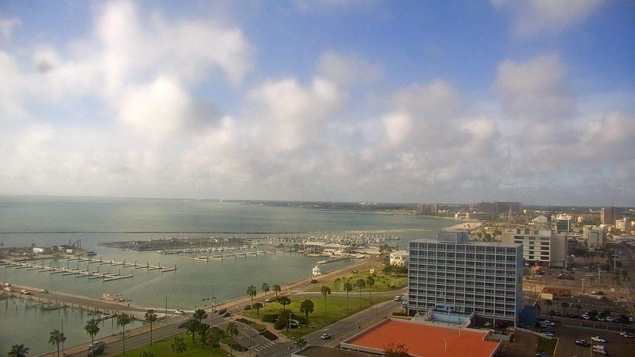 Thumbnail for current weather camera view from First Community Bank in Corpus Christi, Texas