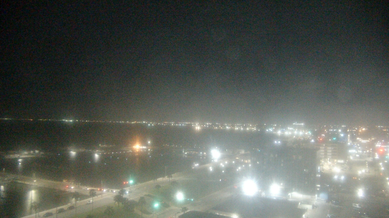 Thumbnail for current weather camera view from First Community Bank in Corpus Christi, Texas